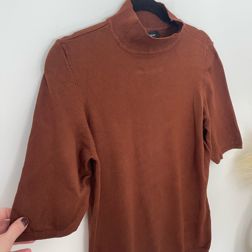 Le Chateau Mock Neck Sweater